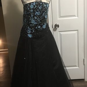 Full length formal gown